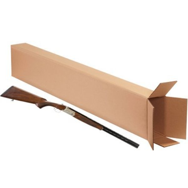 Box Packaging Side Loading Cardboard Corrugated Boxes, 8"L x 4"W x 52"H, Kraft 8452FOL